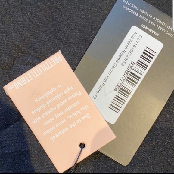 #24 Mid Wash Ripped Denim Shorts Size US8 - Picture 3 of 3